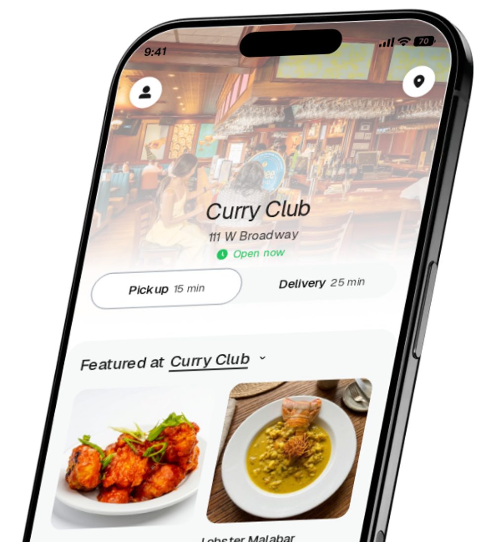 Curry Club app preview
