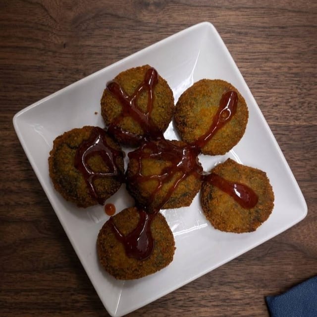 Vegetable Hara Bhara Kabab.