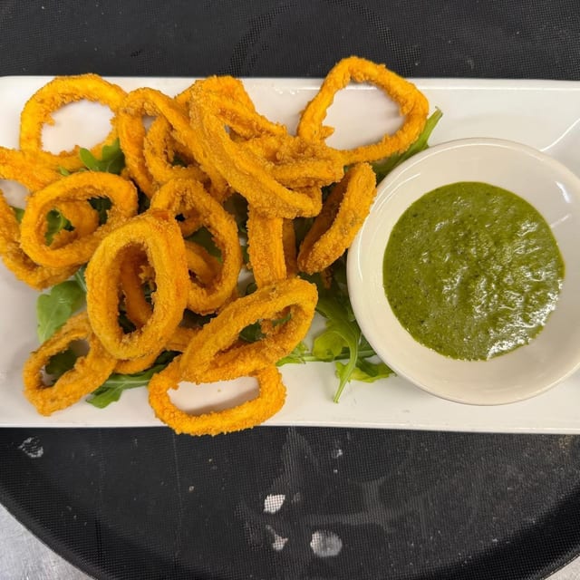 Calamari Bhajiya.