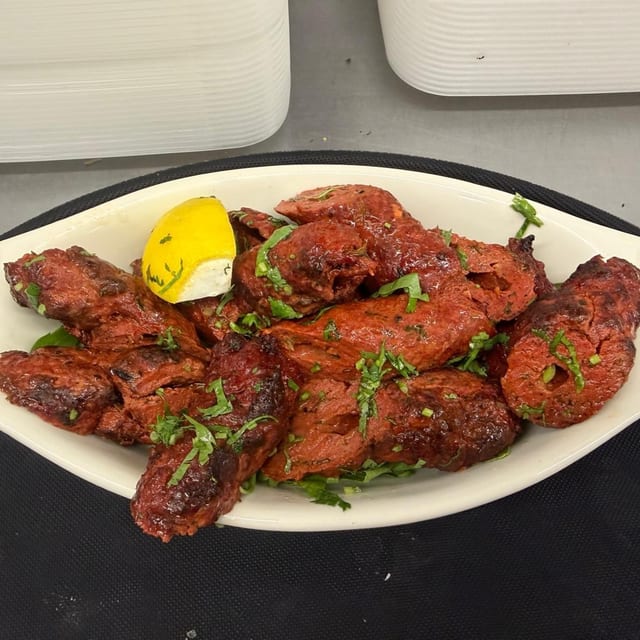 Lamb Seekh Kebab.